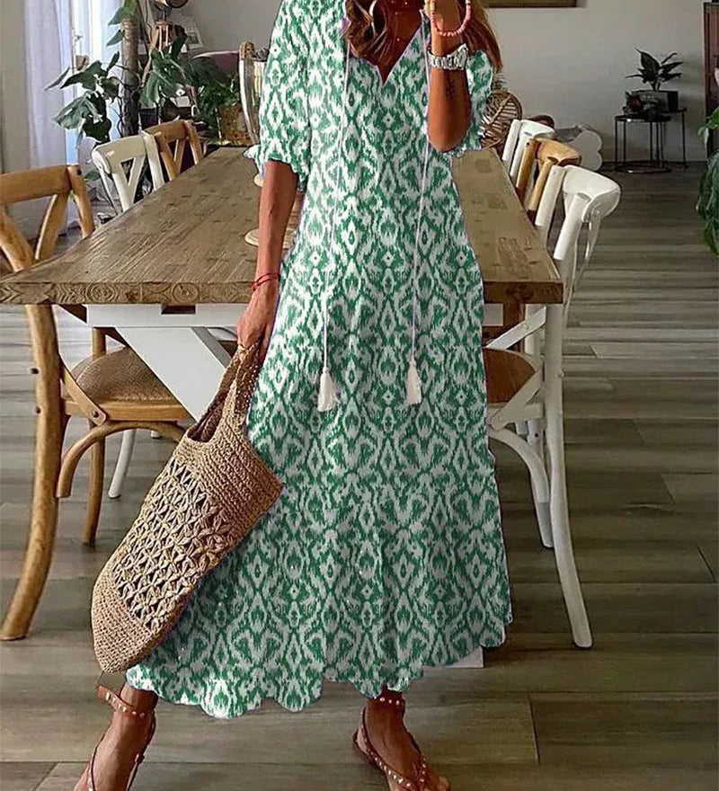 Jessica - Boho midi šaty