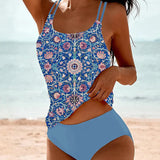 Laluna® | Letný Tankini s Tlačou