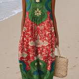 Vera™ Bohemian Midi Šaty