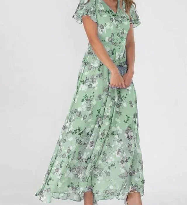 Soraia - Detailné maxi šaty