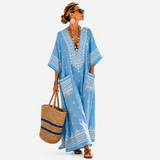 Dlhý kaftan.