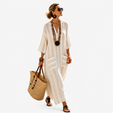 Dlhý kaftan.