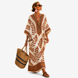Dlhý kaftan.