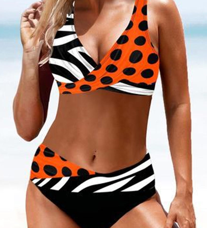 Eva - Pestré Farebné Bikini