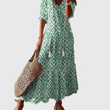 Ramona | Boho Vintage Letné Maxi Šaty