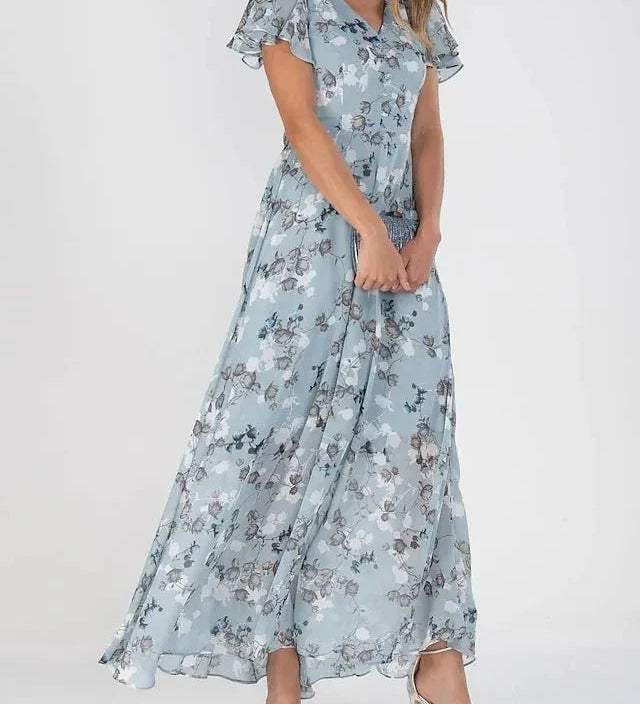 Soraia - Detailné maxi šaty