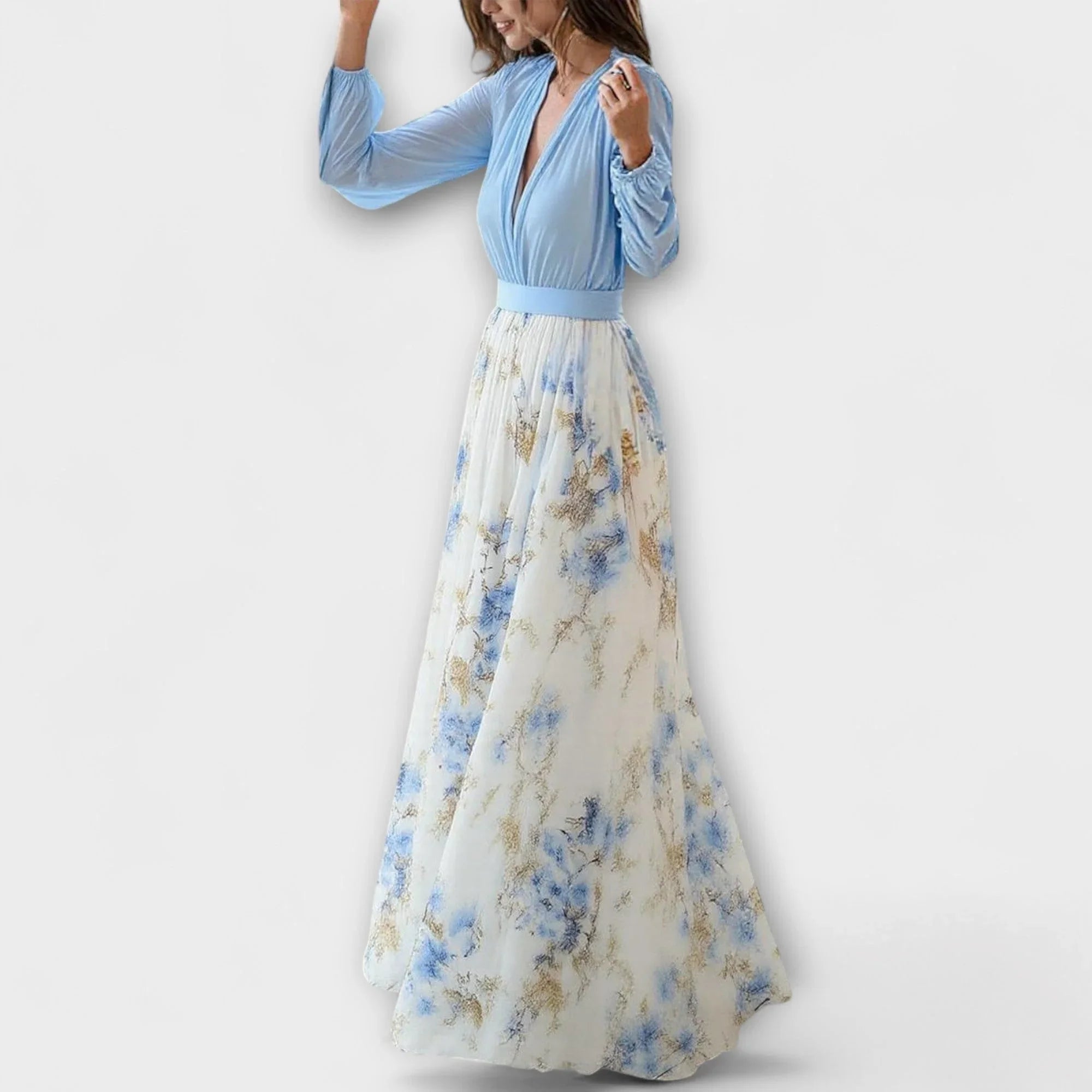 Harper   ｜Kvetinové Maxikleid