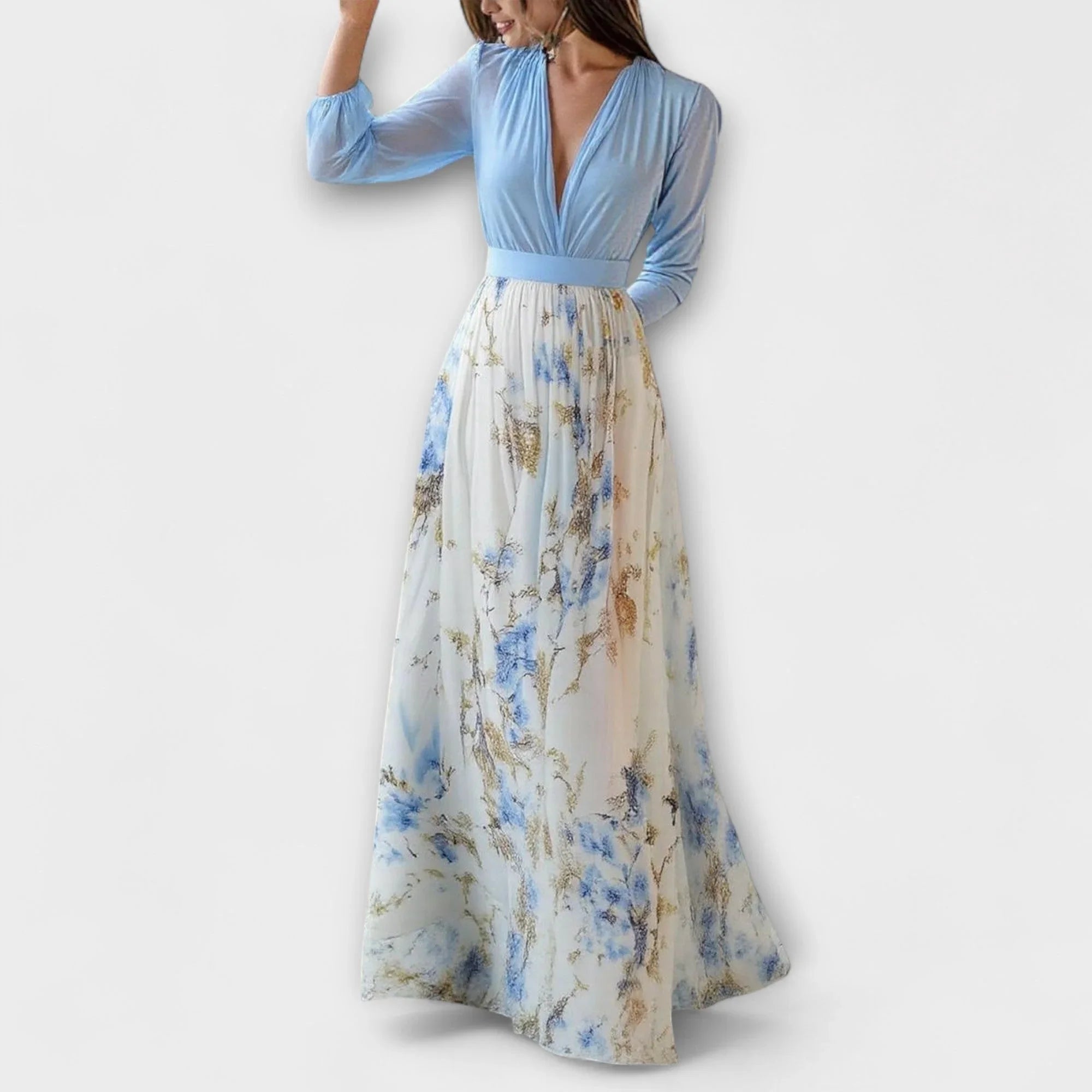 Harper   ｜Kvetinové Maxikleid