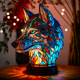 Pôvabná Lampa v Tvare Vlka Bo