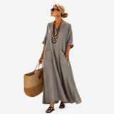 Dlhý kaftan.