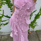 Eleonora | Elegantné šaty s volánmi
