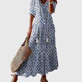 Ramona | Boho Vintage Letné Maxi Šaty