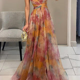GISELLE | Chiffon Maxi Dress