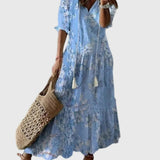 Ramona | Boho Vintage Letné Maxi Šaty