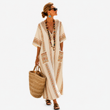 Dlhý kaftan.