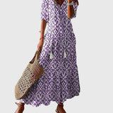 Ramona | Boho Vintage Letné Maxi Šaty