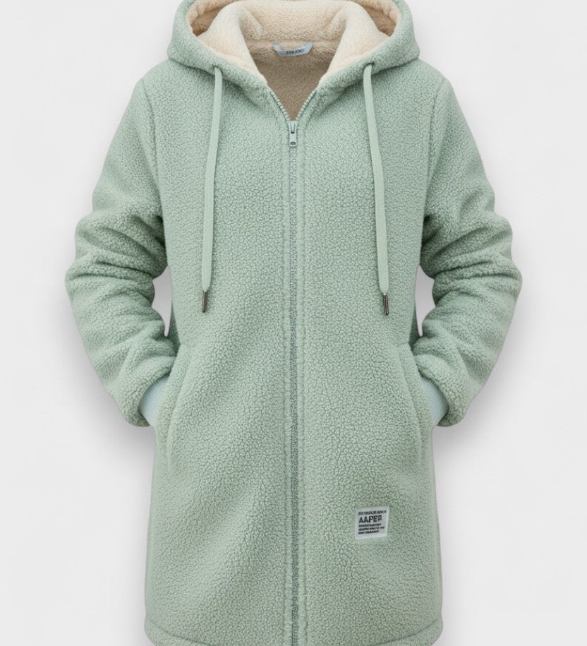 Birgitta  | Elegantná fleece bunda so severským dizajnom