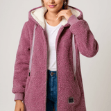 Birgitta  | Elegantná fleece bunda so severským dizajnom