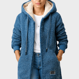 Birgitta  | Elegantná fleece bunda so severským dizajnom