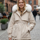 Cecilie | Elegantný zimný kabát v luxusnom dizajne