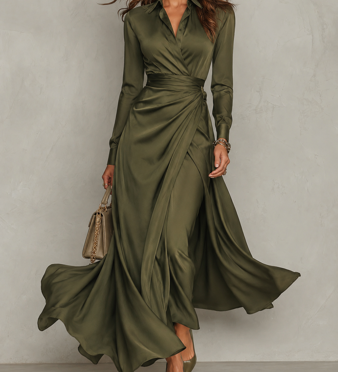 LEONTYNA | Maxikleid