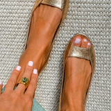 Adelina | Zlaté sandále Comfort Chic