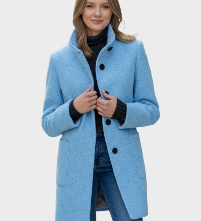 Fiora  | Elegantný kabát s nordickým dizajnom