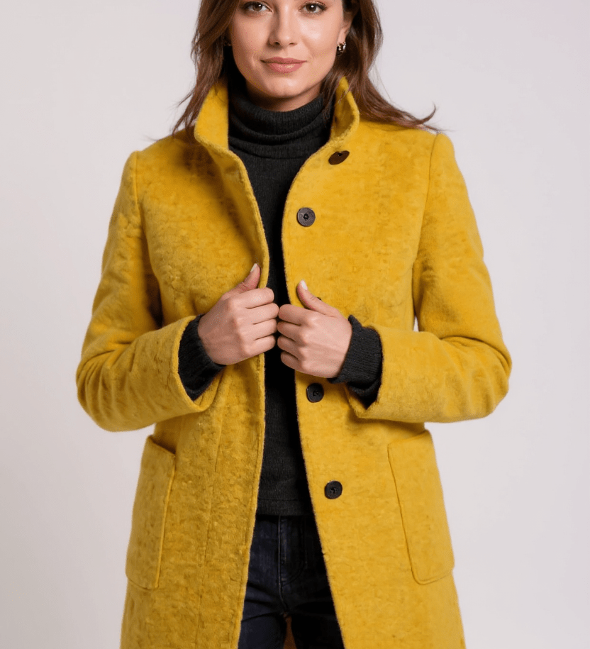 Fiora  | Elegantný kabát s nordickým dizajnom