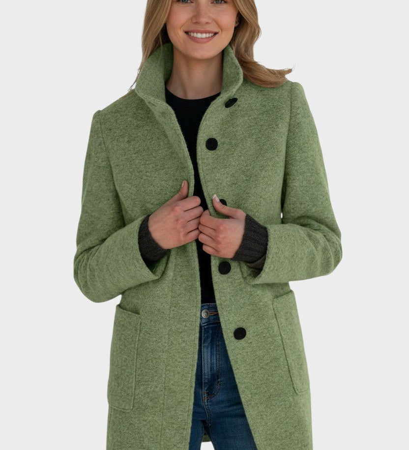 Fiora  | Elegantný kabát s nordickým dizajnom
