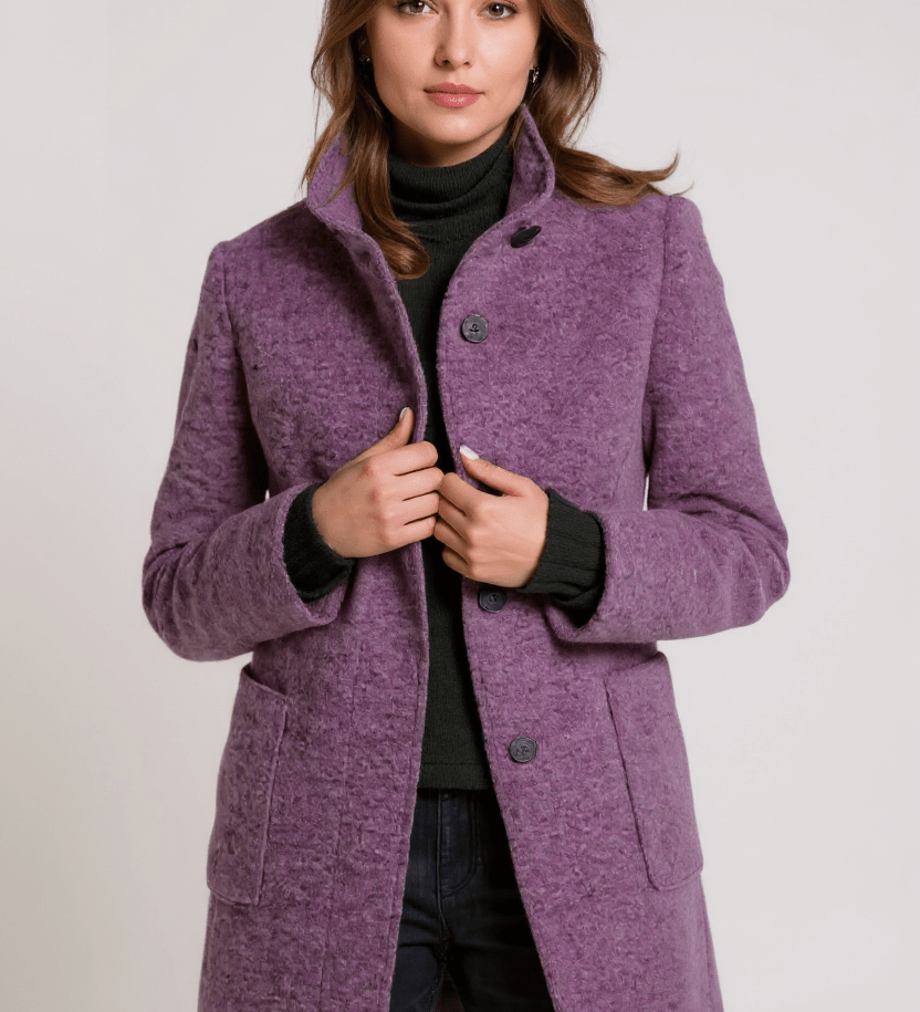 Fiora  | Elegantný kabát s nordickým dizajnom
