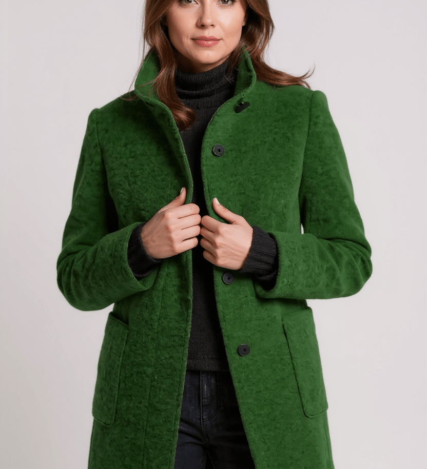 Fiora  | Elegantný kabát s nordickým dizajnom