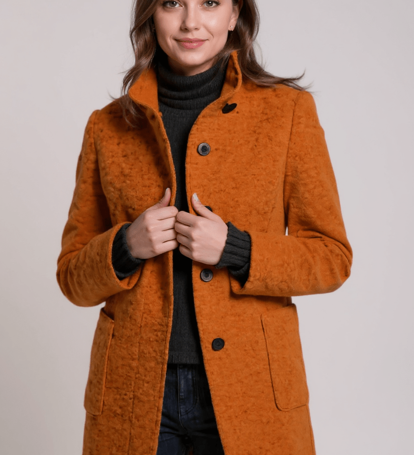 Fiora  | Elegantný kabát s nordickým dizajnom
