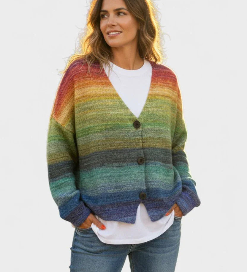Fran™ | Ľahký cardigan s gombíkmi