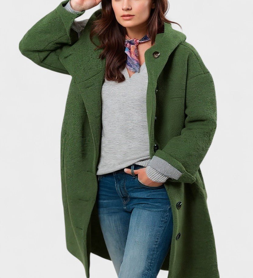 Freja  | Elegantný stredne dlhý kabát