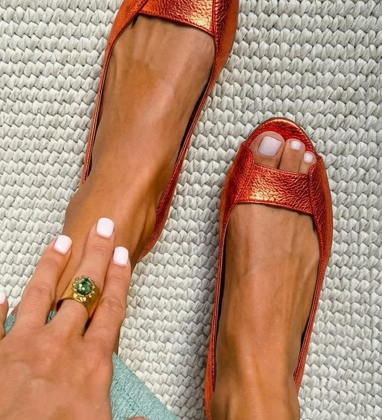 Adelina | Zlaté sandále Comfort Chic
