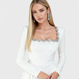 Evelyn™ | Elegantné trblietavé večerné šaty