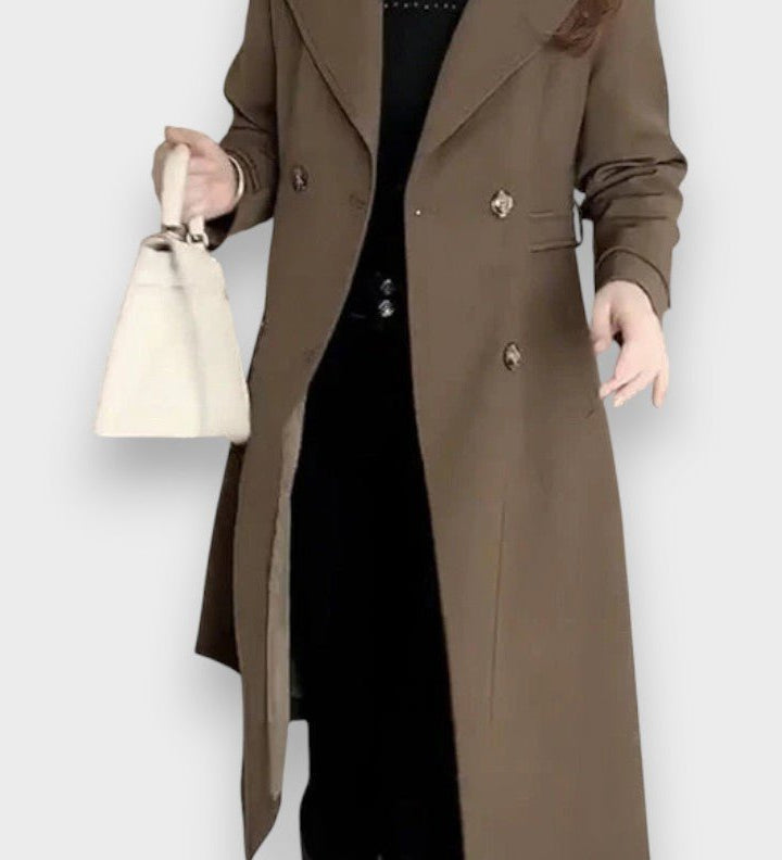Luisa  | Trenčkot elegantný v klasickom dizajne