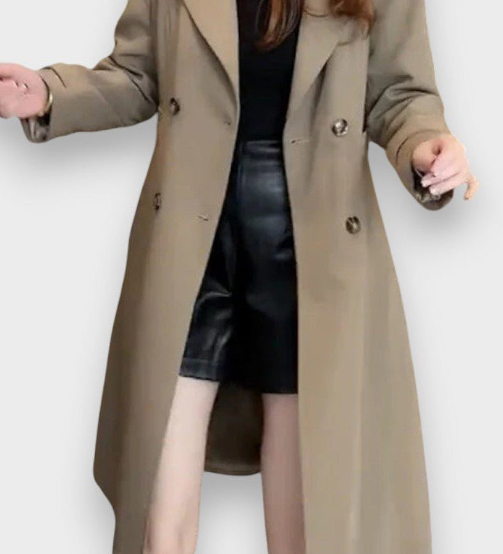 Luisa  | Trenčkot elegantný v klasickom dizajne