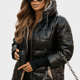 Marcella  | Elegantný jesenný kabát s kapucňou