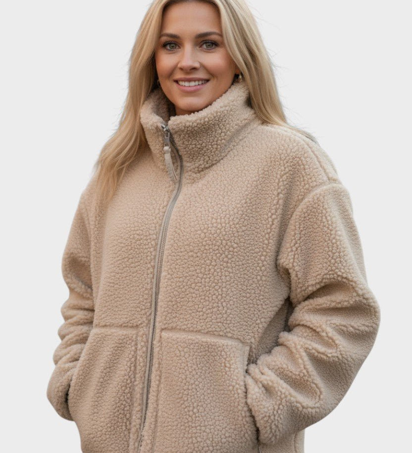 Mille  | Elegantný teddy kabát v severskom dizajne