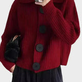 Mille | červený cardigan