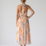 Elin | Mäkke halter midi šaty
