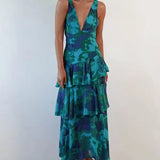 Lisa | Elegantné midi šaty s kvetinovým vzorom