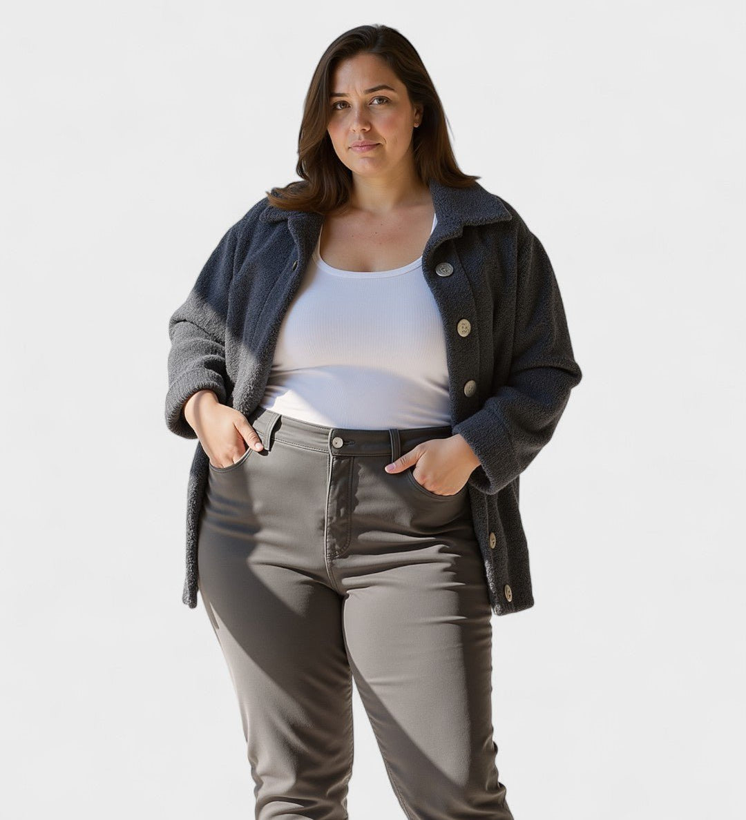 Selina | Casaco de Fleece