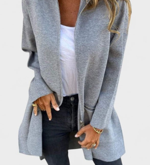 Veslina  | Elegantný kabát na vrstvenie
