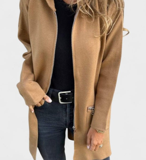 Veslina  | Elegantný kabát na vrstvenie