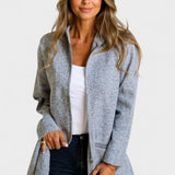 Veslina  | Elegantný kabát na vrstvenie