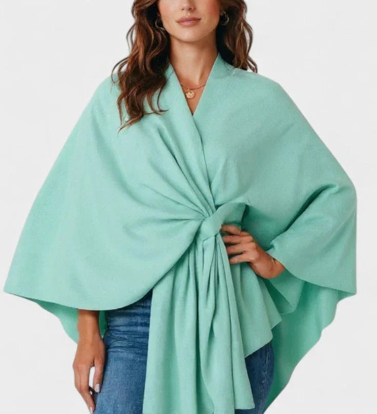 Yvette | Elegantné drapované pončo