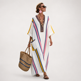 Dlhý kaftan.
