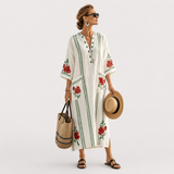 Dlhý kaftan.